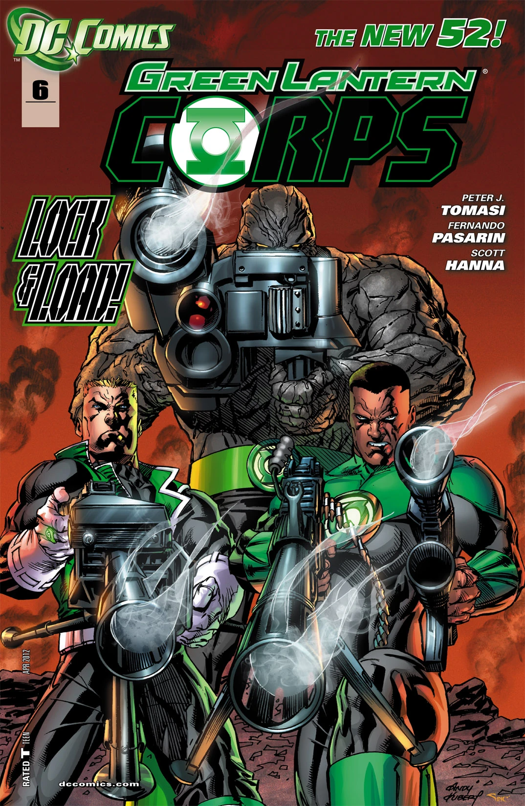 Green Lantern Corps #6 (DC, 2012 — Cover A) cover